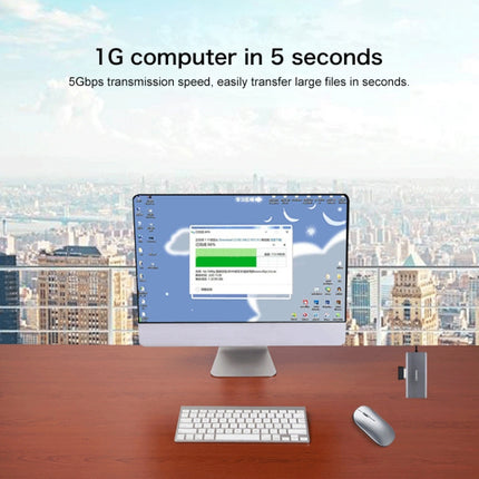 Lenovo LX0801 Type-C / USB-C Network Cable Interface Converter Docking Station, LX0801