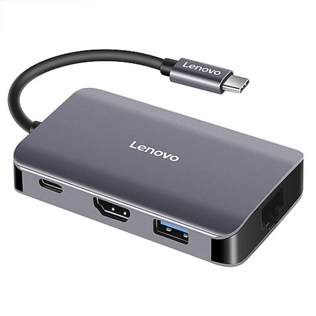 Lenovo F1-C08 8 In 1 Type-C / USB-C to HDMI Multi-function Converter Hub