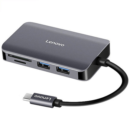 Lenovo F1-C08 8 In 1 Type-C / USB-C to HDMI Multi-function Converter Hub