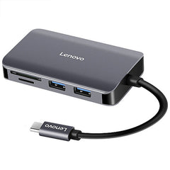 Lenovo F1-C08 8 In 1 Type-C / USB-C to HDMI Multi-function Converter Hub