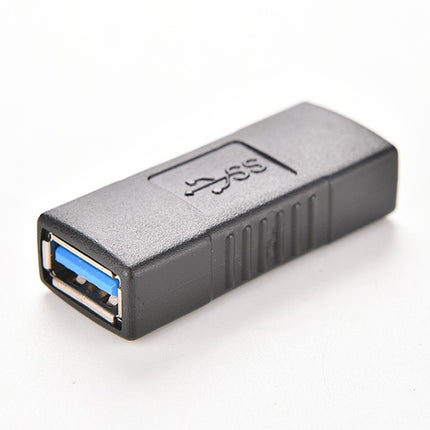 USB 3.0 Type A Female to Type A Female Connector AF Adapter Converter Extender for Laptop