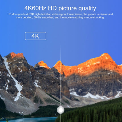 9572PD USB-C / Type-C Male to HDMI Male 4K HD Video Adapter Cable, Cable Length: 1.8m