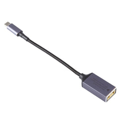 USB-C / Type-C Male to Square Plug Female Nylon Braided Adapter Cable for Lenovo, Square Port