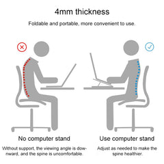 General-purpose Increased Heat Dissipation For Laptops Holder, Style: with Mobile Phone Holder with Rotation, Style: with Mobile Phone Holder with Rotation