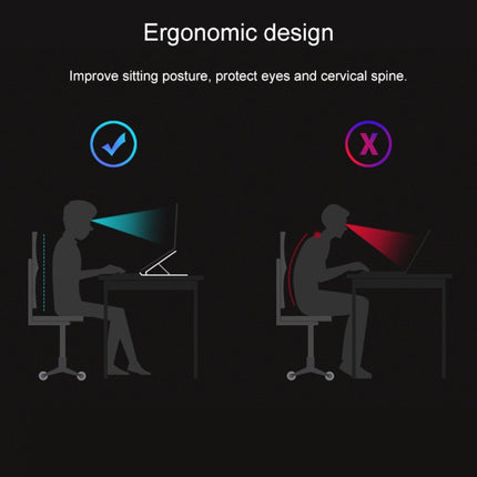 Laptop Stand Desktop Raise Bracket Cooling Base Lifting Holder Foldable