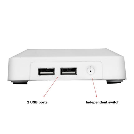 Host Cooling Fan Base with 2 USB Ports for XBOX Series S, For XBOX Series S