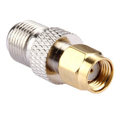 2 PCS F Female to RP-SMA Male Connector, 2Pcs F Female to RP-SMA Male