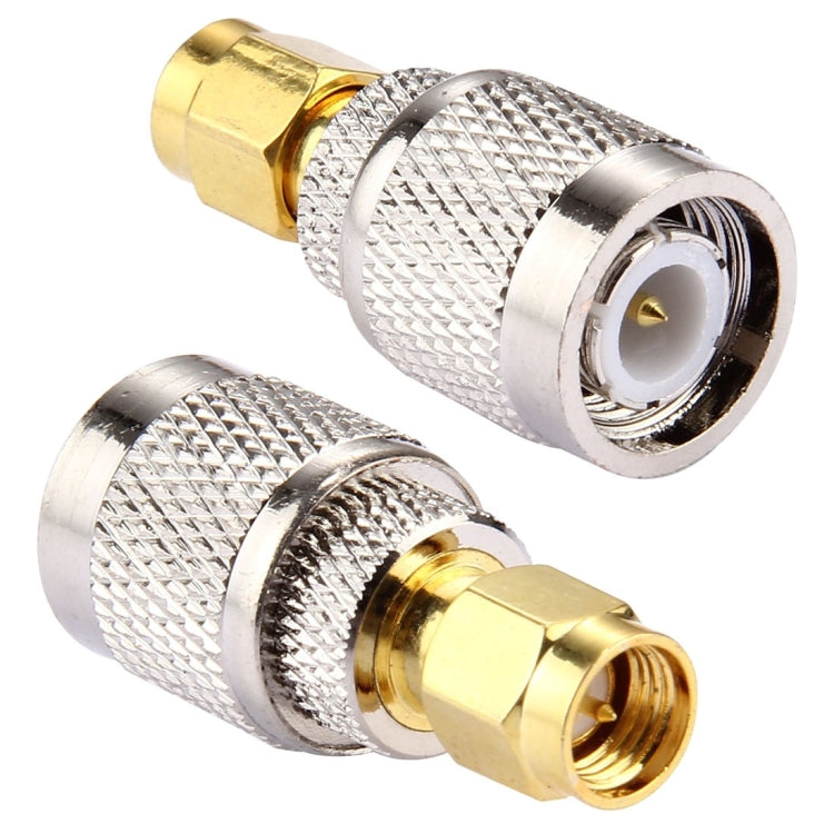 2 PCS TNC Male to SMA Male Connector, 2PCS TNC Male to SMA Male