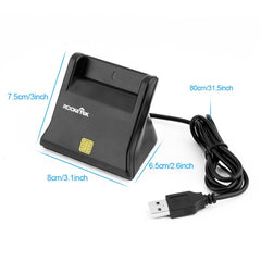 ROCKETEK SCR2 CAC ID SIM Chip Smart Card Reader, SCR2