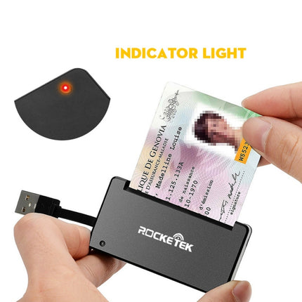 ROCKETEK SCR3 CAC ID SIM-Chip-Smartcard-Lesegerät, SCR3