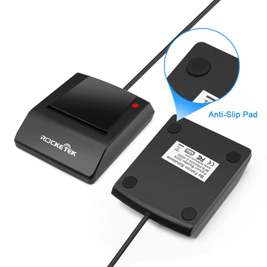 ROCKETEK RT-SCR4 CAC IC SIM Chip Smart Card Reader, RT-SCR4