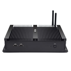 HYSTOU K4 Windows 10 or Linux System Mini ITX PC, Intel Core i5-4200U 2 Core 4 Threads up to 1.60-2.60GHz, Support mSATA, WiFi, 4GB RAM DDR3 + 64GB SSD, 4GB RAM DDR3 + 64GB SSD