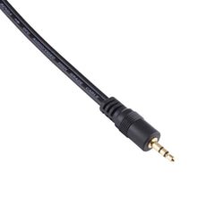 30cm Metal Head 3.5mm Male to 3 Pin XLR CANNON Male Audio Connector Adapter Cable, 3.5mm Male