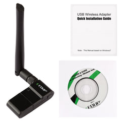 EDUP EP-AC1635 600Mbps Dual Band Wireless 11AC USB Ethernet Adapter 2dBi Antenna for Laptop / PC, EP-AC1635