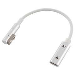 5 Pin MagSafe 1 (L-Shaped) to USB-C / Type-C PD Charge Adapter, Type-C to MagSafe 1