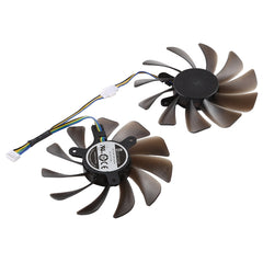 DC 12V 4 Pin VGA Graphics Card Cooling Fan for Zotac Geforce GTX 1080 Ti GTX 1080Ti AMP Edition, Diameter: 95mm, Pairs, Diameter: 95mm