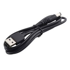 3A USB to 5.5 x 2.1mm DC Power Plug Cable, Length: 1m, USB to DC 5.5x2.1mm