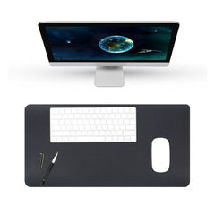 BUBM Multifunction Super Large Non-slip PU Leather Single-sided Mouse Pad Office Desk Mat, Size: 60 x 30cm, 60 x 30cm