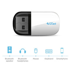 EZCast EZC-5200BS 600Mbps Dual Band WiFi + Bluetooth USB 2.0 Wireless Adapter