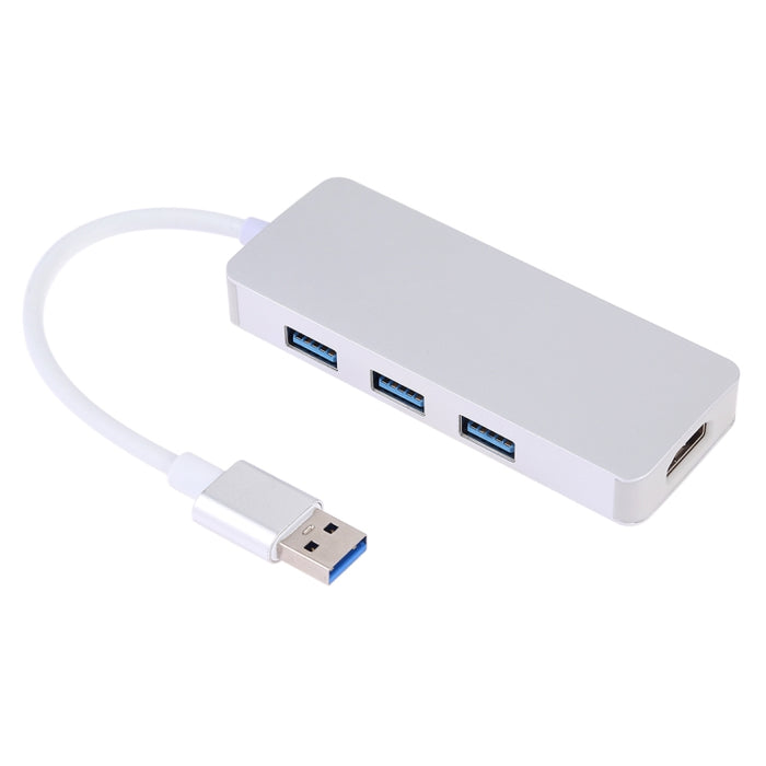 4 in 1 USB 3.0 to 3 x USB 3.0 + HDMI Adapter