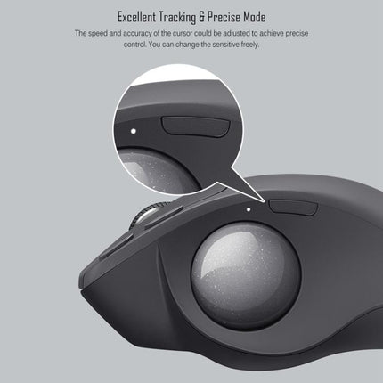 Logitech MX ERGO S 440DPI Bluetooth + Unifying Dual-mode Wireless Trackball Optical Mouse, MX ERGO S