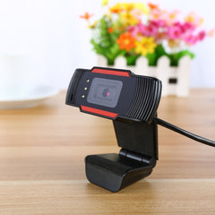 A870C3 480P Webcam USB Plug Computer Web Camera with Sound Absorption Microphone & 3 LEDs, Cable Length: 1.4m, A870C3 (Orange)