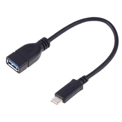 USB-C 3.1 / Type-C Male to USB 3.0 Female OTG Adapter Cable, Length: 20cm, ZSSG-9B20OTG