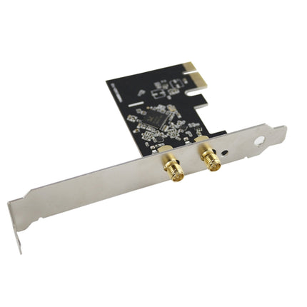 EDUP EP-9607 1200Mbps Dual-Band PCI-E Express Wireless Adapter Netzwerkkarte mit 2 x 6dBi Antennen, EP-9607 1200Mbps