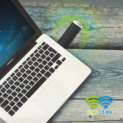 EDUP EP-AC1617 1200Mbps High Speed USB 3.0 WiFi Adapter Receiver Ethernet Adapter, EP-AC1617 1200Mbps