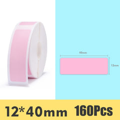 Stickers Barcode Printing Paper For JingChen D11, Printing Paper  (Pink), Printing Paper  (Green), Printing Paper  (Blue), Printing Paper  (White), Printing Paper  (Yellow)