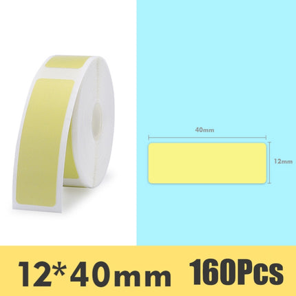 Papel de impresión de código de barras adhesivo para JingChen D11, papel de impresión (rosa), papel de impresión (verde), papel de impresión (azul), papel de impresión (blanco), papel de impresión (amarillo)