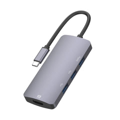 UC912 4 in 1 4K 30Hz USB 3.0 + 2 x USB 2.0 to USB-C / Type-C Multifunctional HUB Adapter, UC912 USB 3.0 + 2 x USB 2.0