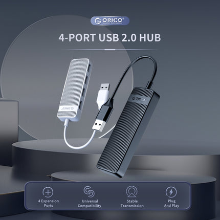Concentrador USB 2.0 de 4 puertos y 480 Mbps ORICO FL02, FL02
