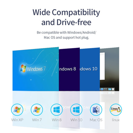 Concentrador USB 2.0 de 4 puertos y 480 Mbps ORICO FL02, FL02