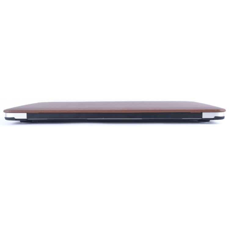 For MacBook Air 13.3 inch A1466 2012-2017 / A1369 2010-2012 Laptop PU Leather Paste Case