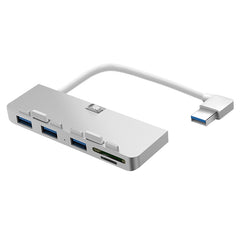Rocketek For iMac USB3.0 x 3 + SD / TF Multi-function HUB Expansion Dock, USB3.0 x 3 + SD / TF