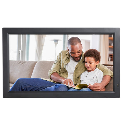 21.5 inch LED Display Digital Photo Frame with Holder & Remote Control, US Plug, 21.5 inch