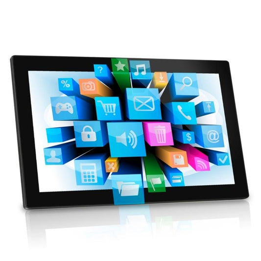 HSD-P514 18.5 inch LCD Touch Screen All in One PC with Holder, 4GB+32GB, Android 14 RK3576S Octa Core, 18.5 inch 4GB+32GB