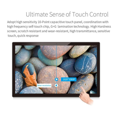 HSD2151 21.5 inch LCD Display Digital Photo Frame, RK3576S Octa Core, Android 14, 4GB+32GB