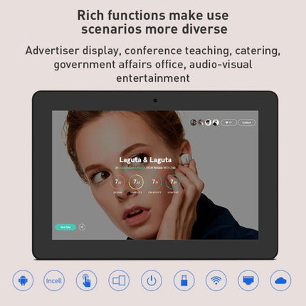 HSD1032 Touch Screen All in One PC, 10.1 inch, 4GB+32GB, Android 14, RK3576S Octa Core, RK3576S 4GB+32GB