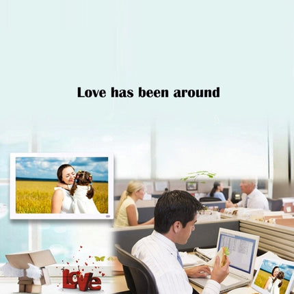 Marco de fotos digital con pantalla LED FHD de 15,6 pulgadas, soporte y control remoto, programa MSTAR V53, compatible con entrada de tarjeta USB/SD