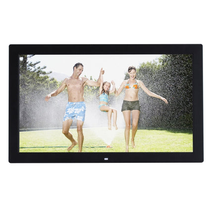 Máquina publicitaria para colgar en la pared de 18,5 pulgadas, máquina publicitaria con soporte de exhibición electrónico para centro comercial, marco de fotos digital