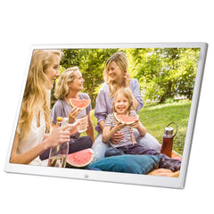 HSD1504 15.4 inch LED 1280x800 High Resolution Display Digital Photo Frame with Holder and Remote Control, Support SD / MMC / MS Card / USB Port, EU Plug(Gold)