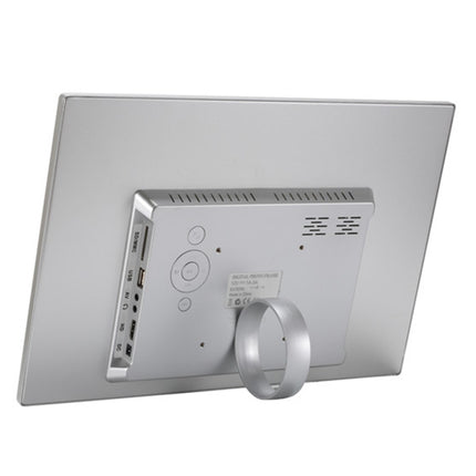 HSD1504 15.4 inch LED 1280x800 High Resolution Display Digital Photo Frame with Holder and Remote Control, Support SD / MMC / MS Card / USB Port, EU Plug(Gold), HSD1504 15.4 inch