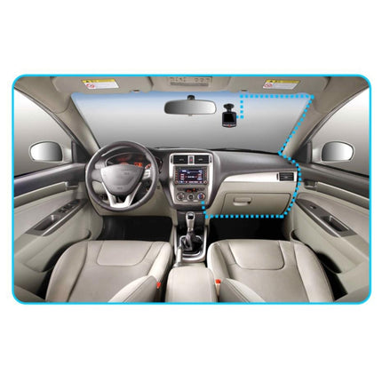 VGA 480P Car Camcorder DVR Driving Recorder Digital Video Camera Voice Recorder with 2.4 inch LCD Screen Display, Support 32GB Micro TF Card & Infrared Night Vision Function(Black + Blue), 2.4 inch LCD