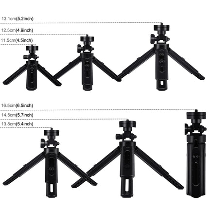 PULUZ 4.7 pulgadas 12 cm USB 3 modos regulables LED anillo vlogging fotografía video luces + kit de montaje de trípode de bolsillo con zapata fría trípode cabeza de bola, 4.7 pulgadas luz + trípode de bolsillo