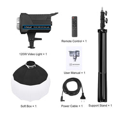 PULUZ 220V 120W Studio Video Light + 2.8m Light Holder + 65cm Foldable Lantern Softbox Photography Kit, 120W 2700K-6500K Light 2.8m Light Holder Kit EU Plug, 120W 2700K-6500K Light 2.8m Light Holder Kit UK Plug������������������������������������������...