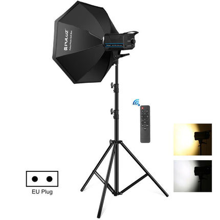 PULUZ 120W Photo Studio Strobe Flash Light Kit with Softbox Reflector & Tripod, 120W 2700K-6500K Light Kit US Plug, 120W 2700K-6500KK Light Kit EU Plug, 120W 2700K-6500K Light Kit UK Plug
