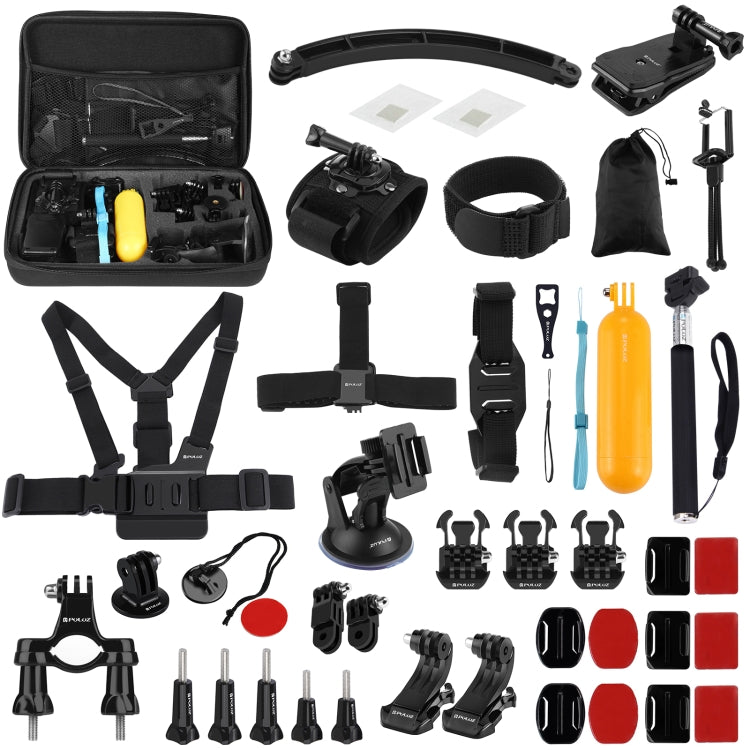 PULUZ 50 in 1 Accessories Total Ultimate Combo Kits