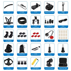 PULUZ 50 in 1 Accessories Total Ultimate Combo Kits